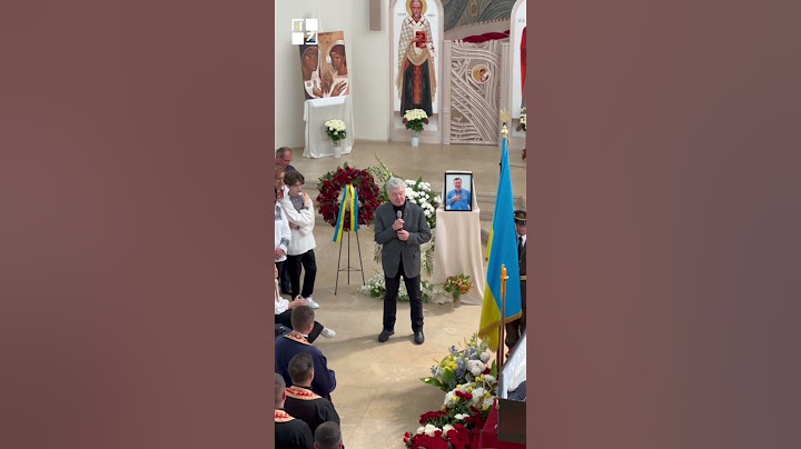 "He was not indifferent. He believed, he fought," — Petro Poroshenko at the farewell to Yaroslav ...