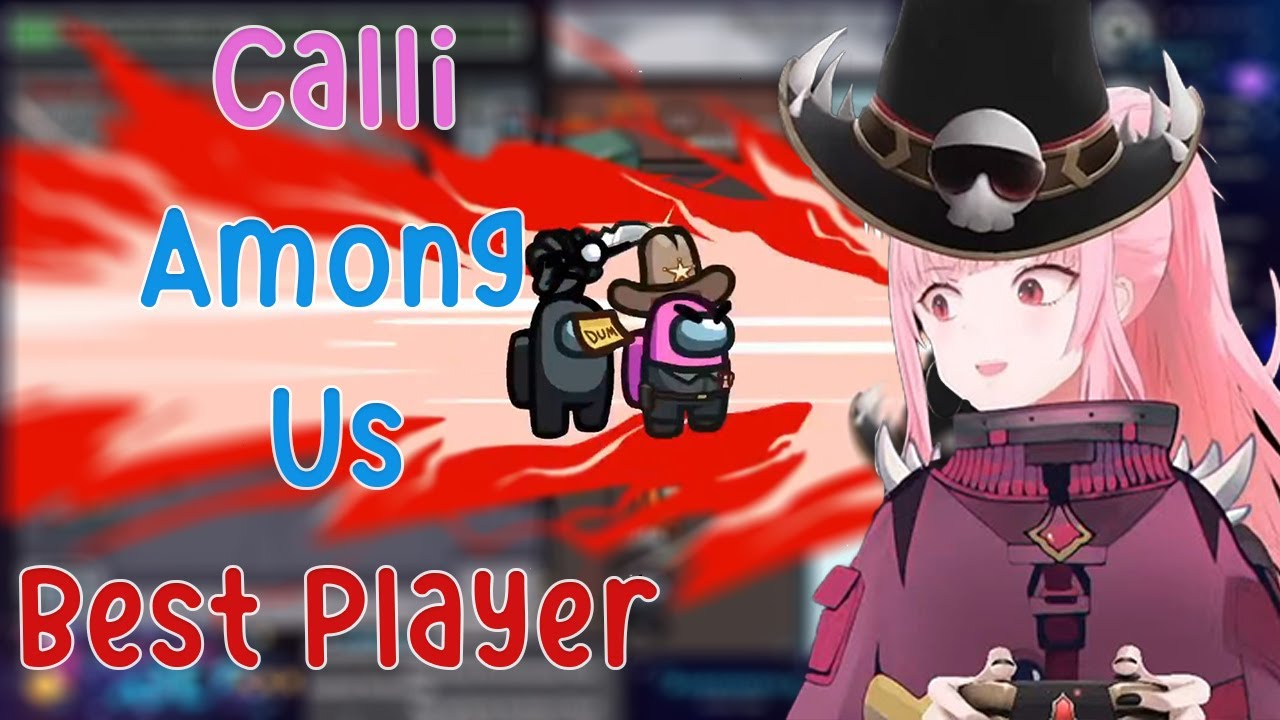 Calli Claim The Best Among Us Player?!!! [Hololive IDxJPxEN Among Us Collaboration]
