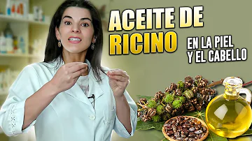 ¿Cuánto tiempo se debe dejar el aceite de ricino sobre la piel?