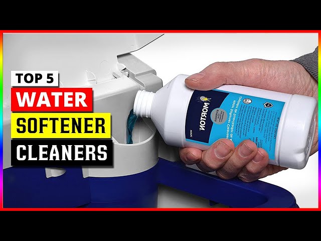 How to clean Morton water softener. Cleaning Morton MC-30 water softener  with cleansing agent 