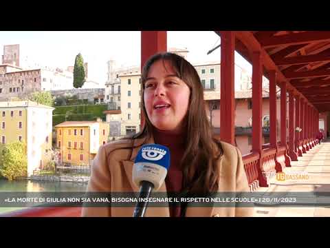 «LA MORTE DI GIULIA NON SIA VANA, BISOGNA INSEGNARE IL RISPETTO NELLE SCUOLE» | 20/11/2023