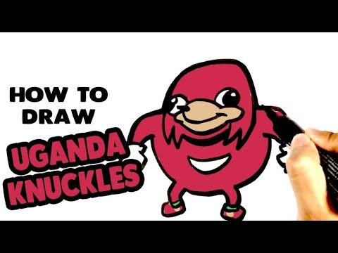 Ugandan Knuckles Drawing : The revenge of jimmy also what about how to