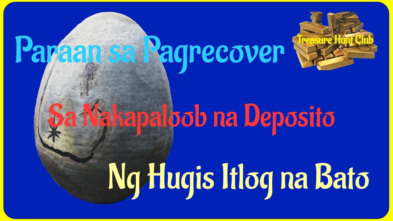 Paano kunin ng Tama ang Depositong Nakapaloob sa Hugis Itlog na Bato