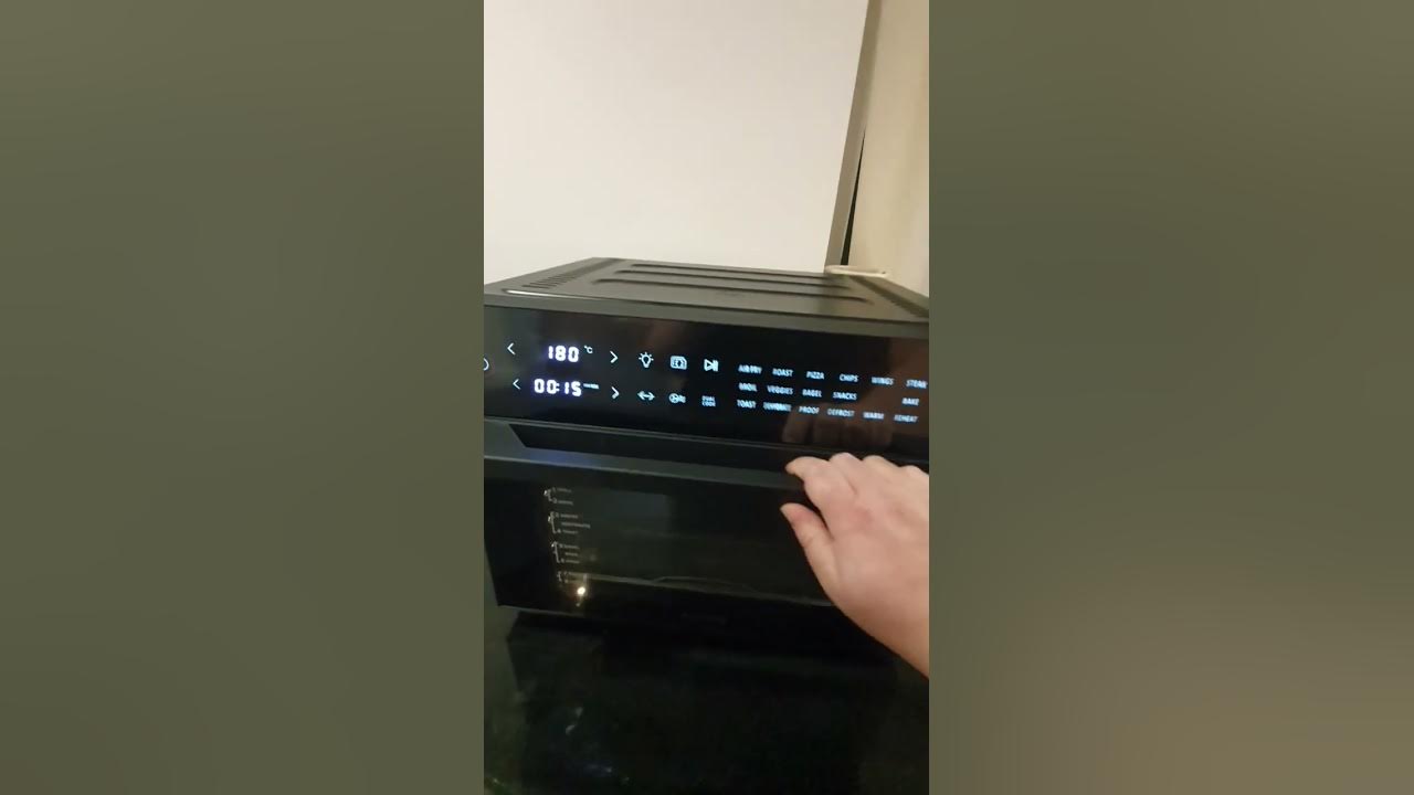 joyoung Digital Air Fryer Toaster Oven 1800W, 30L review by Katie YouTube