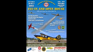 Nevada County Fly In Saturday June 3rd 2023