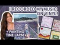 I Recorded My Music on VINYL! - Kate Voegele studio vlog + "Forever and Almost Always" painting vid