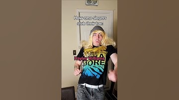 How emo singers stub their toe @iamBENJIx #emo #alternative #poppunk #2000s #scene