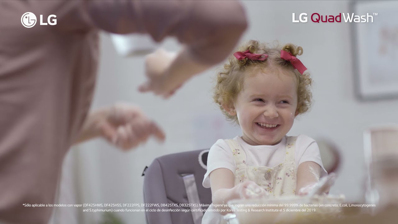 Lavavajillas LG Quadwash, limpieza y cuidado total | LG España