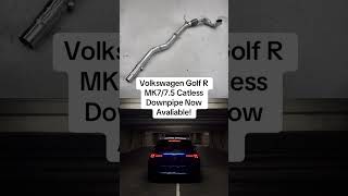 Volkswagen Golf R MK7/7.5 Catless Downpipe Now Avaliable! #fyp #foryou #trending #vortrix