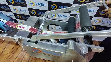 Semi automatic labeling machine in Ahmedabad Gujarat India