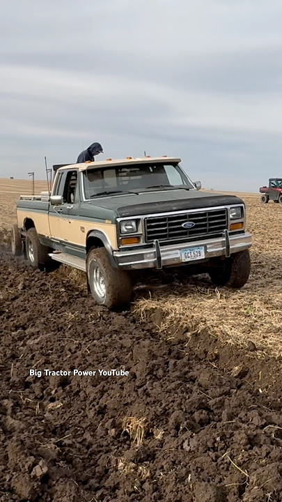 FORD F-250 Truck Plowing #bigtractorpower #automobile #ford #truck