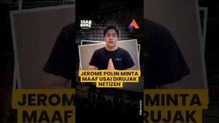 JEROME POLIN MINTA MAAF USAI DIRUJAK NETIZEN