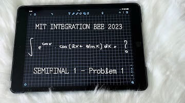 ASMR | MIT Integration bee 2023: Semifinal 1 - Problem 1