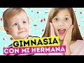 GIMNASIA con mi hermanita ERIKA y mi madre | Fitness en Familia | Daniela Golubeva