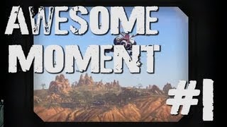 Epic Air Rocket Shot - Awesome Moments in Gaming #1 (Planetside 2)