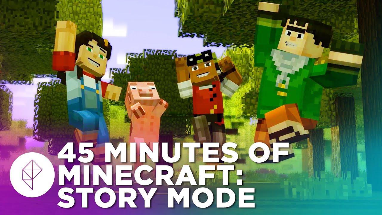 Telltale Games' Minecraft: Story Mode debut trailer stars Patton Oswalt,  Paul Reubens and more