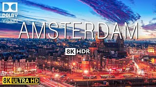 AMSTERDAM 8K Video Ultra HD With Soft Piano Music - 60 FPS - 8K Nature Film screenshot 2