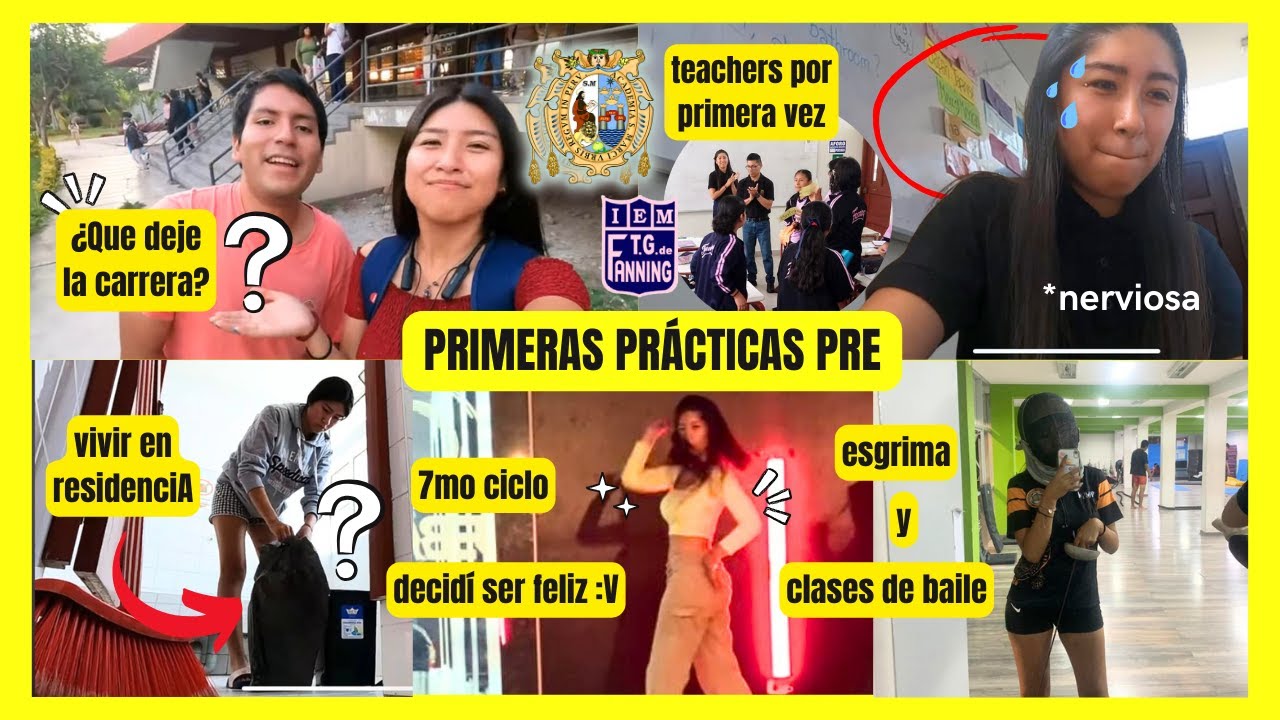 A un año de EGRESAR 😱*primeras Prácticas Pre Profesionales 📚👩‍🏫 1ra semana en UNMSM 7mo ciclo