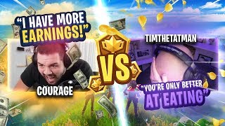 Details TIMTHETATMAN VS COURAGE! WHO IS BETTER AT FORTNITE! (Fortnite: Battle Royale) Guide