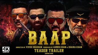 Baap | Teaser Trailer | Sunny Deol, Sanjay Dutt, Jackie Shroff, Mithun | Baap Movie Trailer