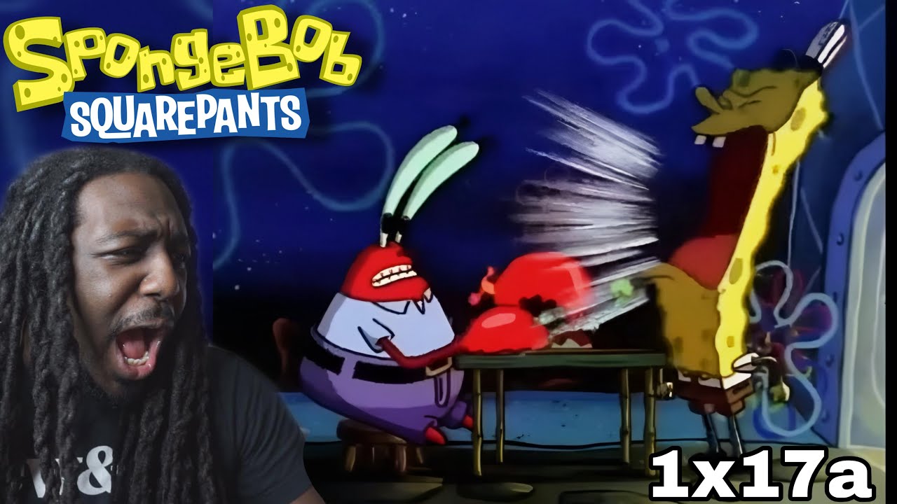 SPONGE WENT OFF ON MR. CRABS 😂‼️| SpongeBob ( Season 1, Episode 17a ) 