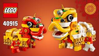 LEGO Lion Dance (40915)[480 pcs] Step-by-Step Building Instructions @TopBrickBuilder