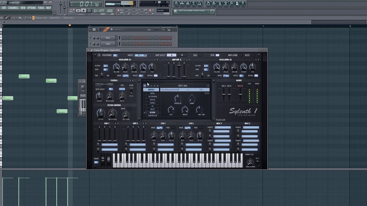 Sound Design Tutorial With Synthesizer Sylenth1 [ Plucked ] YouTube