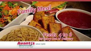 Avanti's Family Meal