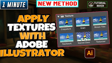 How To Apply Textures with Adobe Illustrator 2025