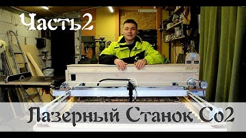 ЧПУ Лазерный Станок Со2 своими руками на Arduino с трубкой Reci W2 Часть 2