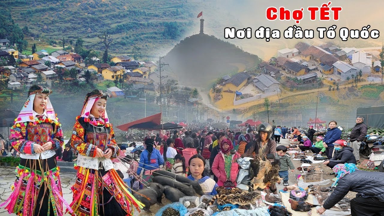 Không khí sắm tết đã tràn ngập trên bản làng nơi địa đầu tổ quốc | chợ phiên Lũng Cú - Hà Giang