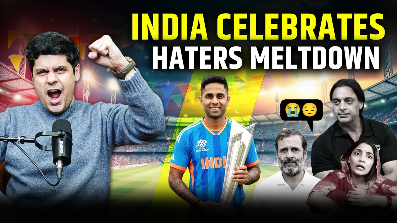 EPIC MELTDOWN OF LIBERALS 😂after INDIA WINS T20 WORLD CUP | PAK & HATERS CRY, INDIA CELEBRATES