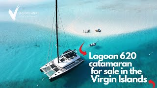 MAHASATTVA Lagoon 620 Catamaran For Sale in the Virgin Islands  Yacht For Sale