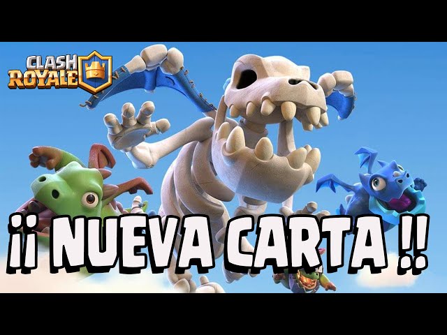 Clash Royale - Nova carta chegando! 🐲💀 Vamos balancear a nova carta  DRAGÕES ESQUELETO com feedback da comunidade antes de ser lançada. 📺:   ✍️:  dragao-esqueleto-finalmente-chegara