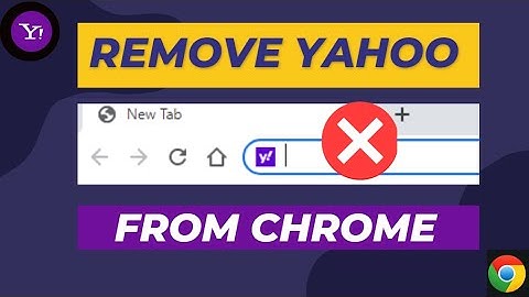 Tại sao chrome chuyển address từ google sang yahoo