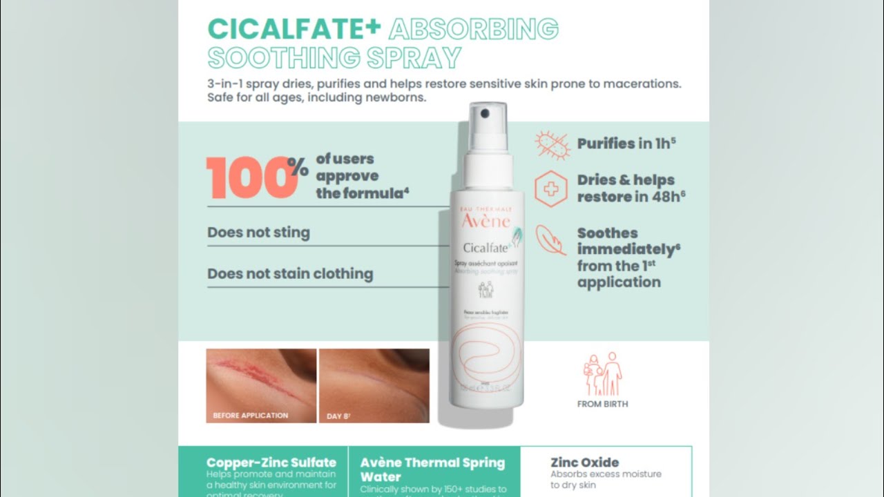 Cicalfate+ Absorbing Soothing Spray