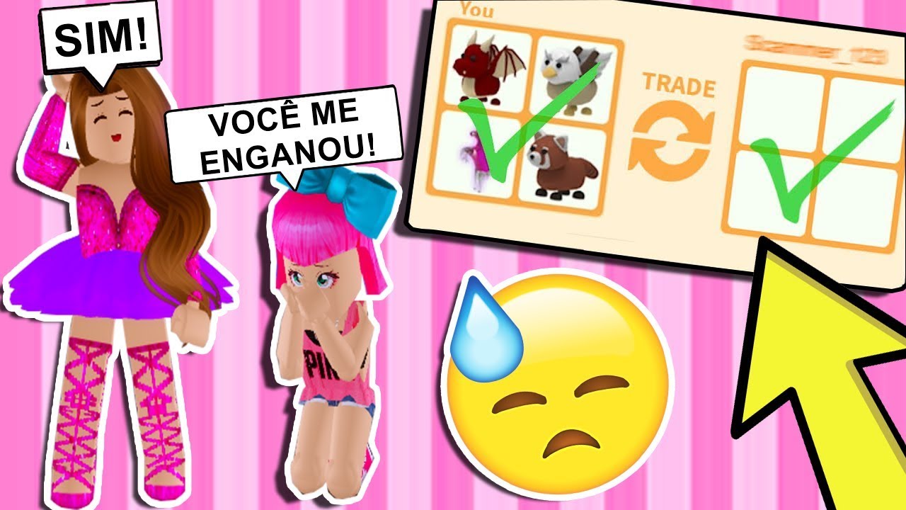 Fui Enganada E Fiquei Sem Pets No Adopt Me Roblox Youtube - roblox uma inscrita me adotou adopt me youtube