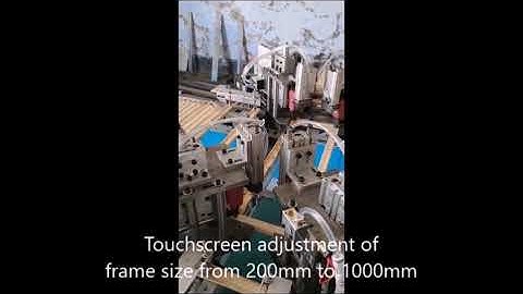 Automatic Frame Assembly machine - Eternamedia