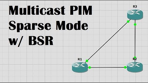 Multicast Series - PIM Sparse Mode w/ BSR (Wireshark Analysis) Part 2