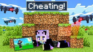 Using SNEAKY ITEMS To Cheat In Hide And Seek in Minecraft screenshot 5