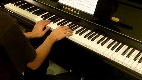 Bastien Intermediate Technic 1 No.6c Triad and Inversion Studies Broken Chords Crossing Hands (P.10)