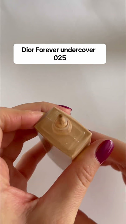 New Dior Forever Undercover Foundation Review, Demo + Wear Test! - Youtube