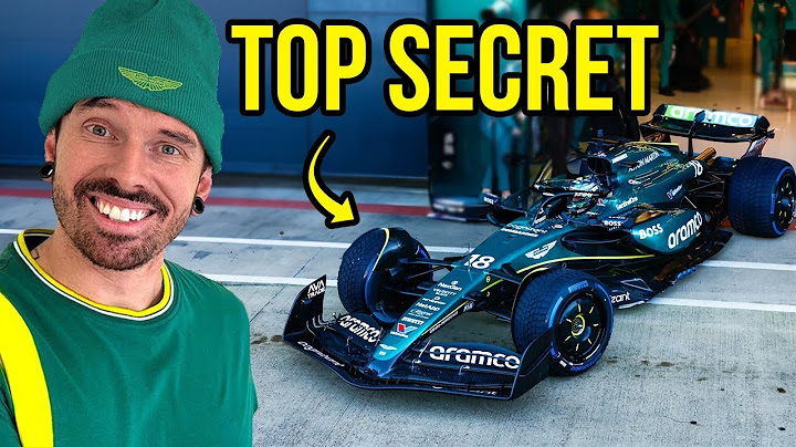 I HELPED BUILD AN F1 CAR
