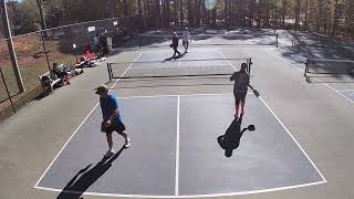 Shaw Park RPRR A Division Final 11/3/23 Beth Clay/Chris Clay vs Maxime Buykx/Robert Pototsky