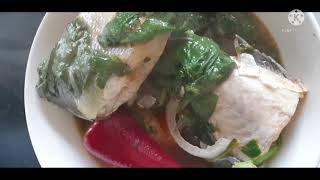Sea bass | fish in Tamarind soup | panlasang pinoy | simply delicious