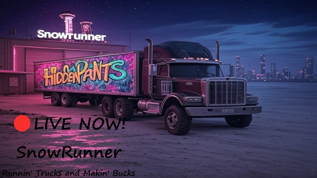 🔴LIVE NOW  Snowrunner Quebec region - (vertical)  LIVE