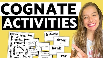 Spanish Activities for Beginners: 10 Cognate Activities for Spanish Class