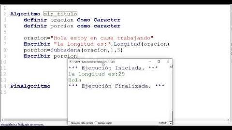 Cadenas de Caracteres Inicio