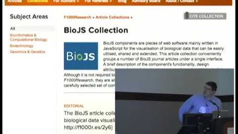 BioJS: an Open Source Standard for Biological Visualisation