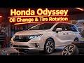 2021 Honda Odyssey Oil, Filter Change & Tire Rotation
